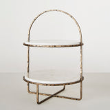 CIBUS 2 TIER CAKE STAND