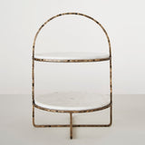 CIBUS 2 TIER CAKE STAND
