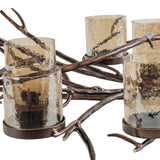 WILDWOOD 6 LITE CANDLE HOLDER