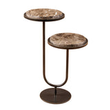 MARCELLO ACCENT TABLE-ROYAL GOLD MARBLE