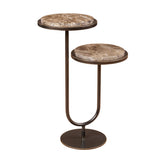 MARCELLO ACCENT TABLE-ROYAL GOLD MARBLE