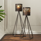 CAYDEN TABLE CANDLE HOLDER SET OF 2