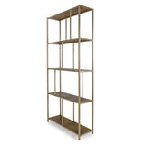 GOTHAM SHELVING UNIT GOLD