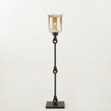 NAUTICAL FLOOR CANDLE HOLDER