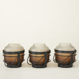 SHIMMERGLOW VOTIVE HOLDER- SET OF 3