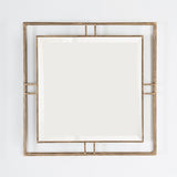 TROUSSE SQUARE MIRROR GOLD