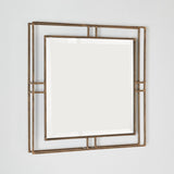 TROUSSE SQUARE MIRROR GOLD