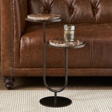 MARCELLO ACCENT TABLE-ROYAL GOLD MARBLE