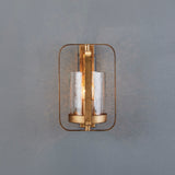 SATURN WALL LIGHT CHAMPAGNE - LARGE