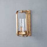 SATURN WALL LIGHT CHAMPAGNE - LARGE