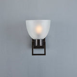 TROY WALL LIGHT FROSTED BRONZE