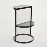 CRESCENT ACCENT TABLE BRONZE