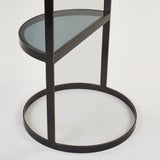 CRESCENT ACCENT TABLE BRONZE