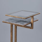 PLATEIA ACCENT TABLE GOLD