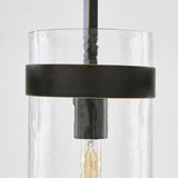 UKIYO 7 LIGHT CHANDELIER OAKWOOD
