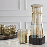JUNO WATER TUMBLER  SET OF 4 BRONZE