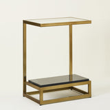 OLYMPIA C-TABLE CHAMPAGNE