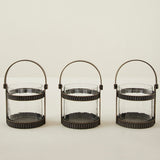 PLUTON LANTERNS- SET OF 3