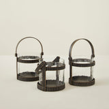 PLUTON LANTERNS- SET OF 3