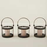 PLUTON LANTERNS- SET OF 3