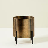 EREBUS TABLE PLANTERS- SET OF 3 GOLD