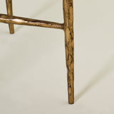 AUGEAS END TABLE CHAMPAGNE