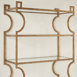 CRONUS KEY SHELVING UNIT CHAMPAGNE