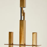 TROY 3 LIGHT CHANDELIER FROSTED CHAMPAGNE