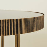 DAUMIER END TABLE- SET OF 2 GOLD