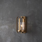 SATURN WALL LIGHT CHAMPAGNE - LARGE