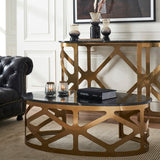 THEBES COFFEE TABLE BLACK CHAMPAGNE
