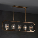 ERSA 5 LIGHT CHANDELIER GOLD