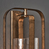 SATURN WALL LIGHT CHAMPAGNE - LARGE