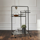 COSMOPOLITAN BARCART OAKWOOD