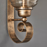 BARCELONA WALL LIGHT GOLD - SMALL