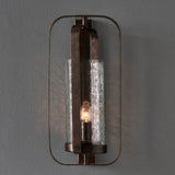 SATURN WALL LIGHT BRONZE