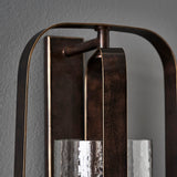 SATURN WALL LIGHT BRONZE